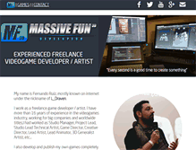 Tablet Screenshot of massivefun3d.com